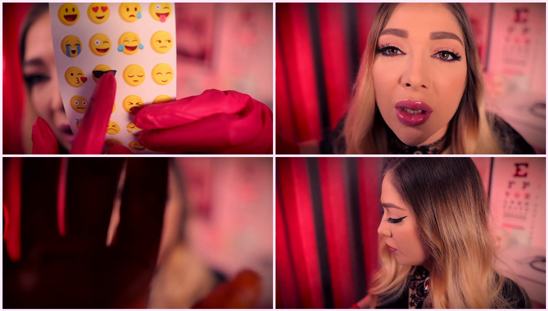 ASMR 吸血鬼医生检查您的颅神经检查，医疗角色扮演 蕾丝Asmr ASMR视频