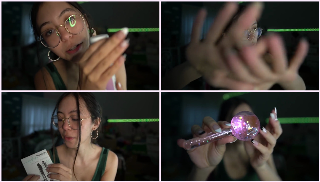 ASMR |睡眠或哭泣入睡的缓慢触发器 Tiptwo ASMR视频