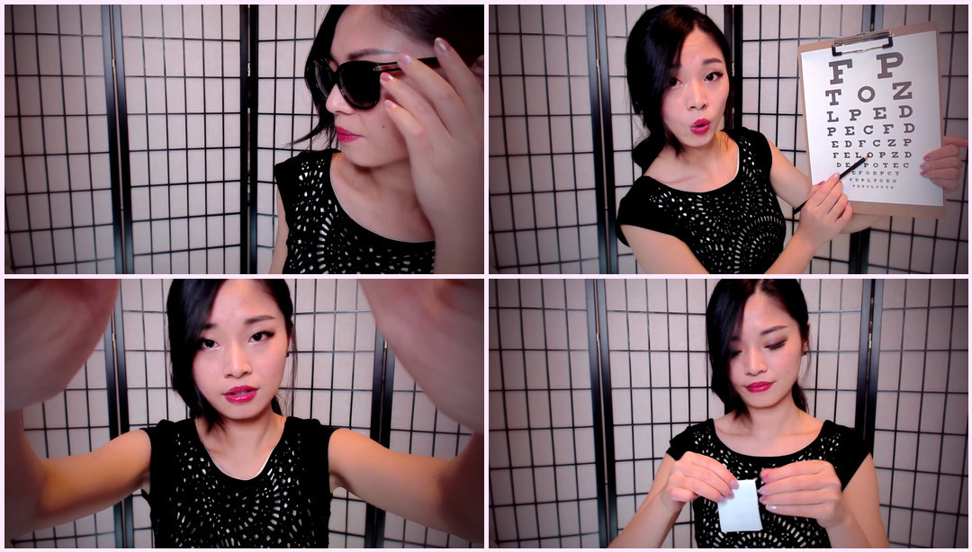 [ASMR] 眼镜验配和眼科检查角色扮演 Tingting ASMR视频