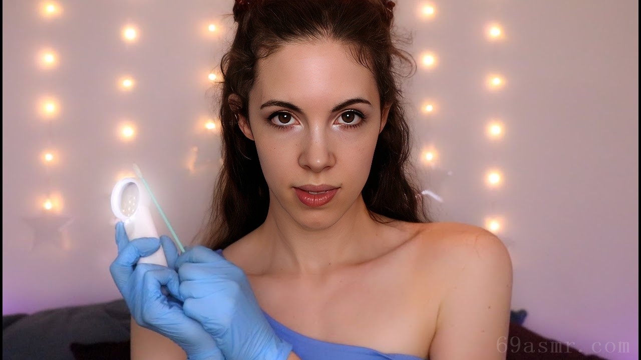 ASMR 彻底的面部和头发检查和治疗 - 手套、镊子、个人护理、梳理......
