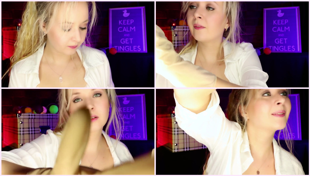 ASMR 让你的鸡皮疙瘩回来：在 ASMR 诊所获得高分 Valeriya ASMR视频