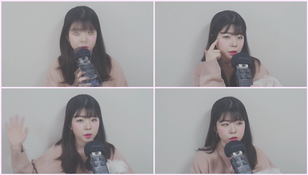 ASMR│耳对耳韩语耳语ASMR││！ 妍珠 ASMR视频