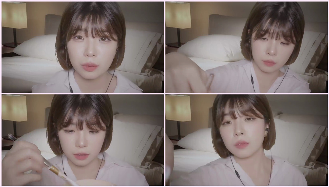 ASMR 。 ~ │,,, .男士剃须角色扮演││耳语 妍珠 ASMR视频