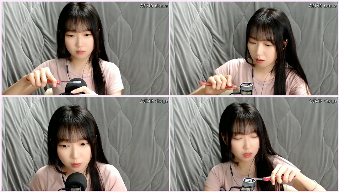 SUB)[ASMR]、ASMR发卷、牙刷 chu_a ASMR视频
