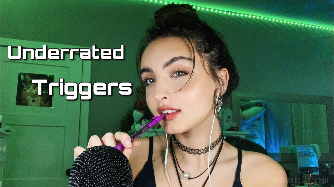 ASMR |被低估的触发器（快速锁骨敲击、抓握、抓鞋 + ）