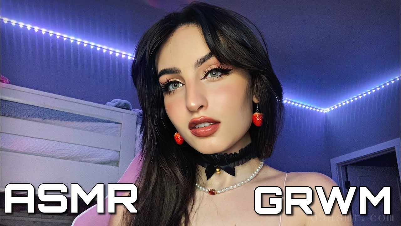 ASMR | Chill GRWM(耳语化妆应用,嘴里的声音)-