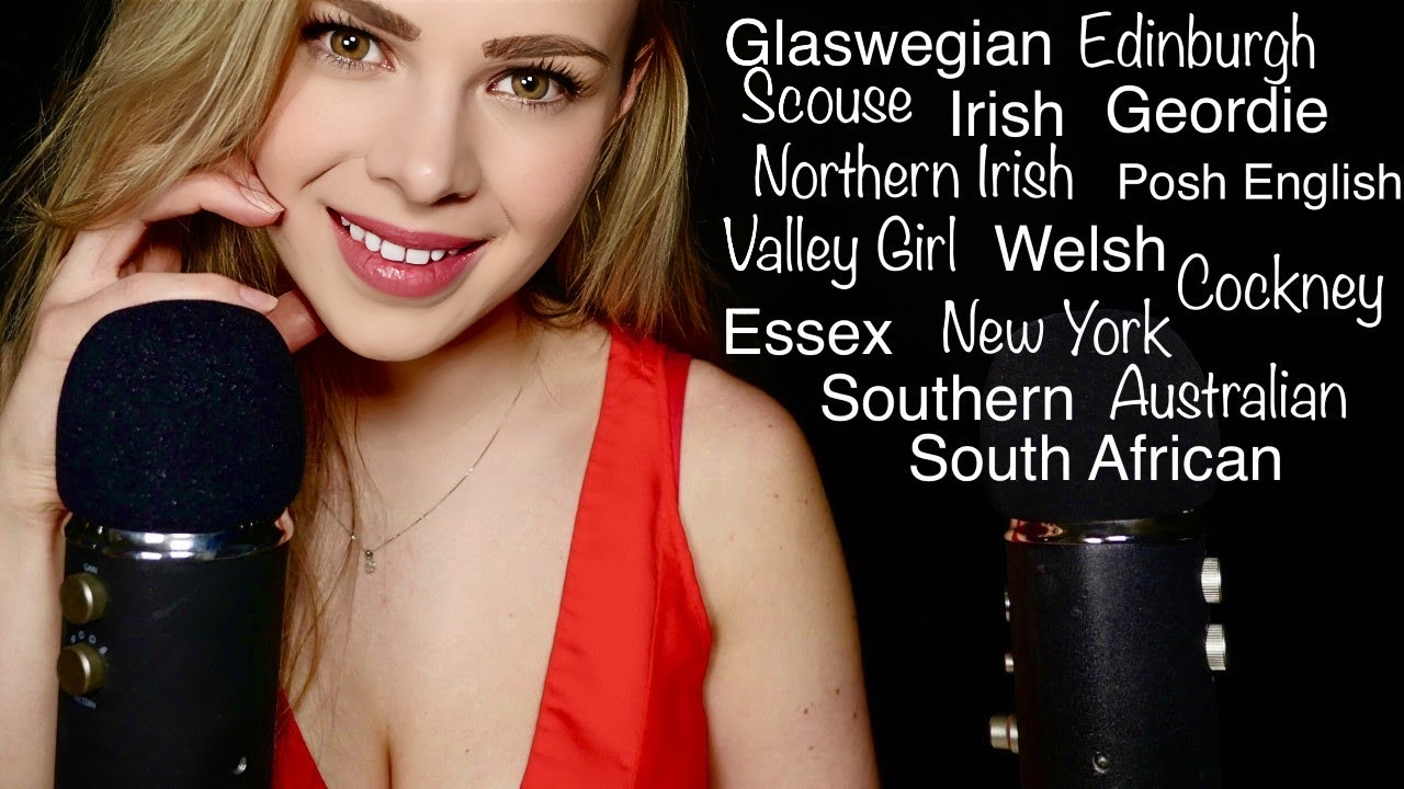 ASMR 重音触发器 |哪个口音让你发麻?