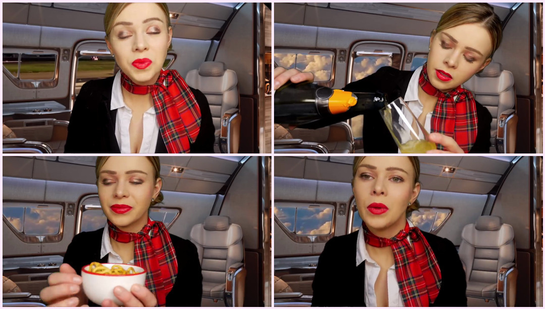 [ASMR] 非常苏格兰的飞行体验（逼真的起飞模拟） Murmurs ASMR视频