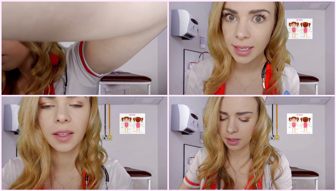 ASMR 学校护士考试(手套、测量、检查虱子、耳朵清洁) 女护士Asmr ASMR视频