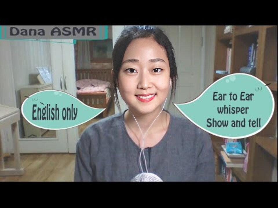 [ASMR] 英语耳对耳耳语 + Show and Tell