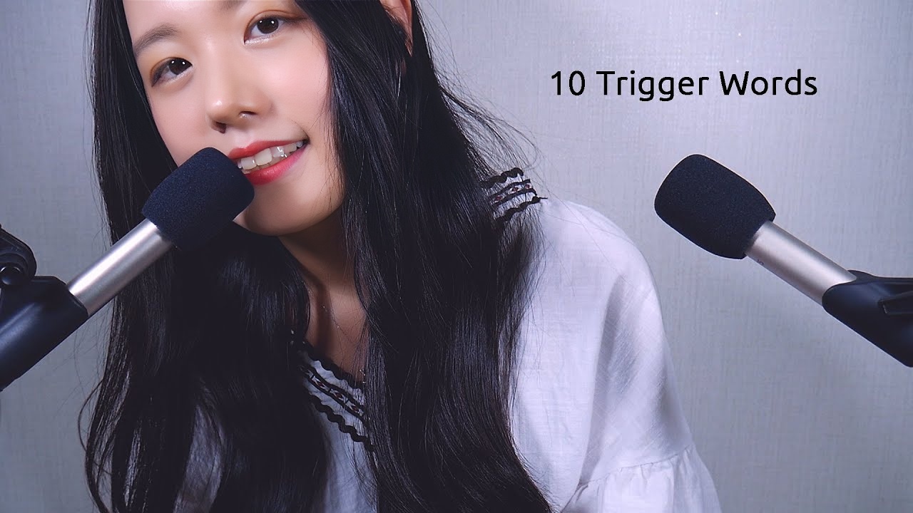 ASMR 耳语 10 个触发词(以 'T' 开头)|耳语英语“tingle, tickle, taping..”
