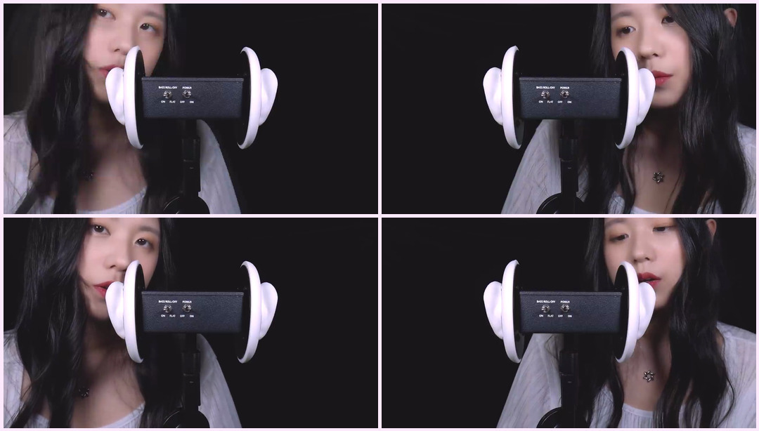 ASMR 吹耳和深呼吸的声音 |我的新 3dio 麦克风 | 1 小时(不说话)- Sonagi ASMR视频