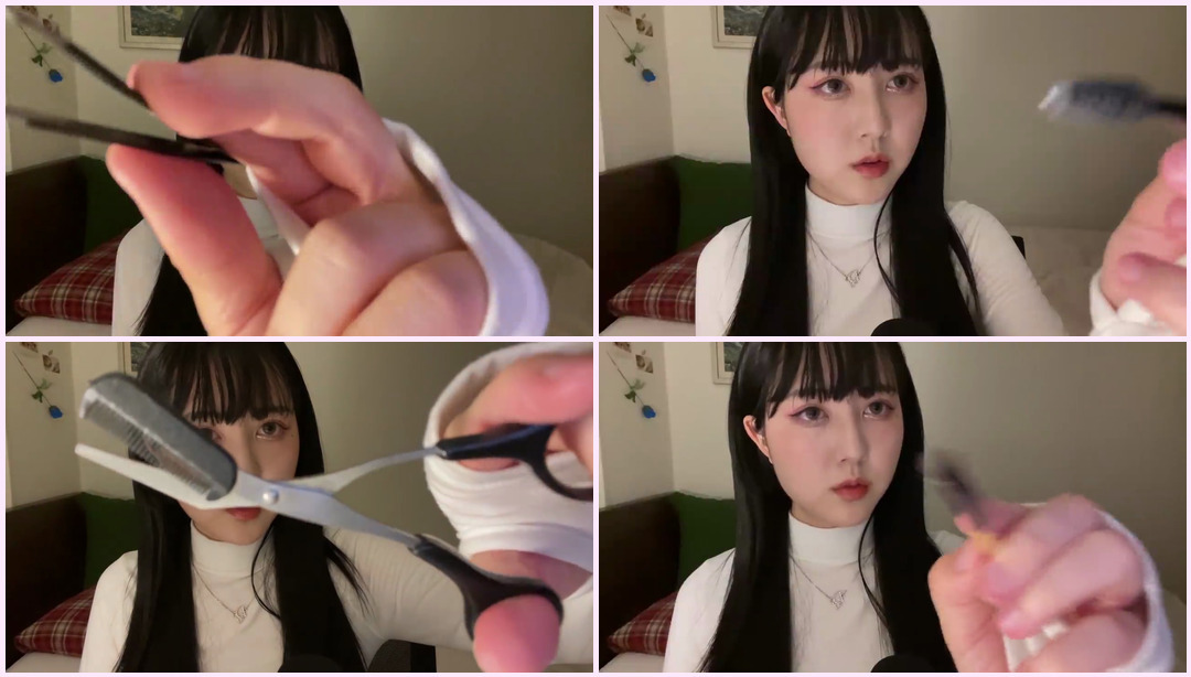 ASMR 我会照顾你的眉毛(眉刀、镊子、刷子、眉毛) 朋友帮你修眉(刀、刷子、镊子、眉毛) RP Noah ASMR视频