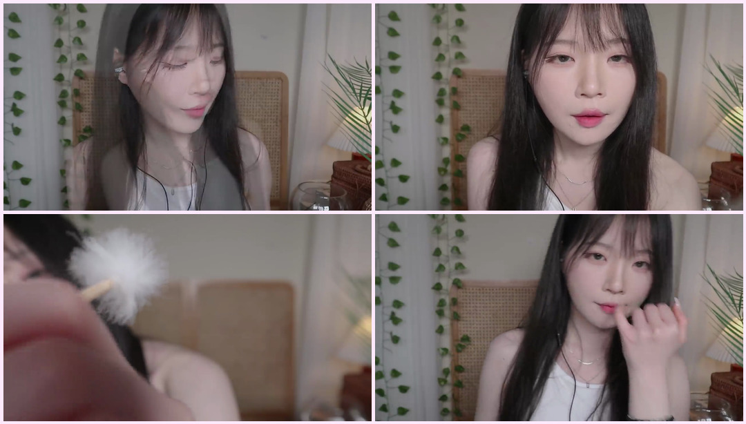 ASMR(Sub) 玩水后清洁耳朵※※前20秒静音制作※※ 吊带Asmr ASMR视频