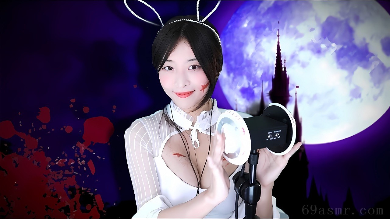 ASMR l HALLOWEEN Tingles Party(敲击、按摩、耳语)3DIO