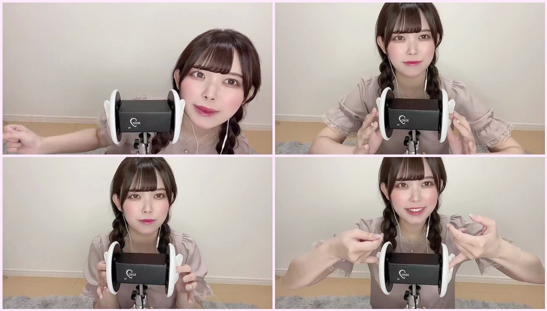 【ASMR】让大脑融化的指耳按摩 Momota ASMR视频