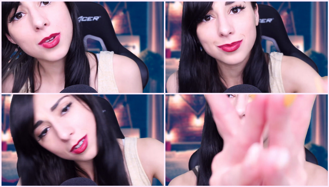 ASMR 嘘,没关系和积极的肯定 | (平静的耳语和放松的手部动作有助于睡眠) LunaRexx ASMR视频