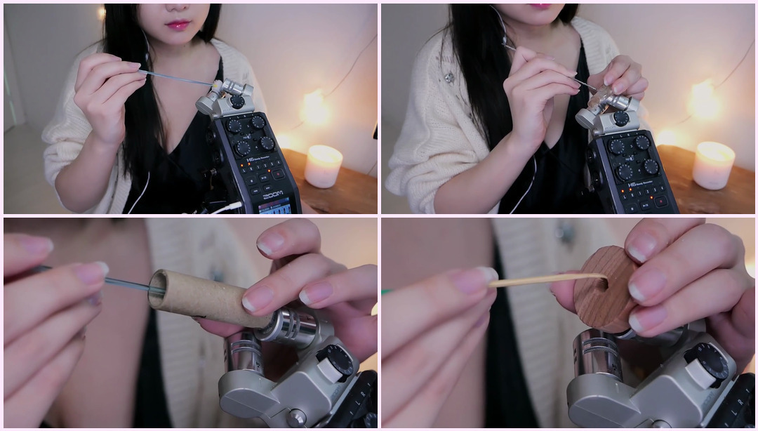 ASMR 深层清洁耳朵可治愈您的刺痛免疫力 粘性、蓬松、木质耳朵清洁 MELODY ASMR视频